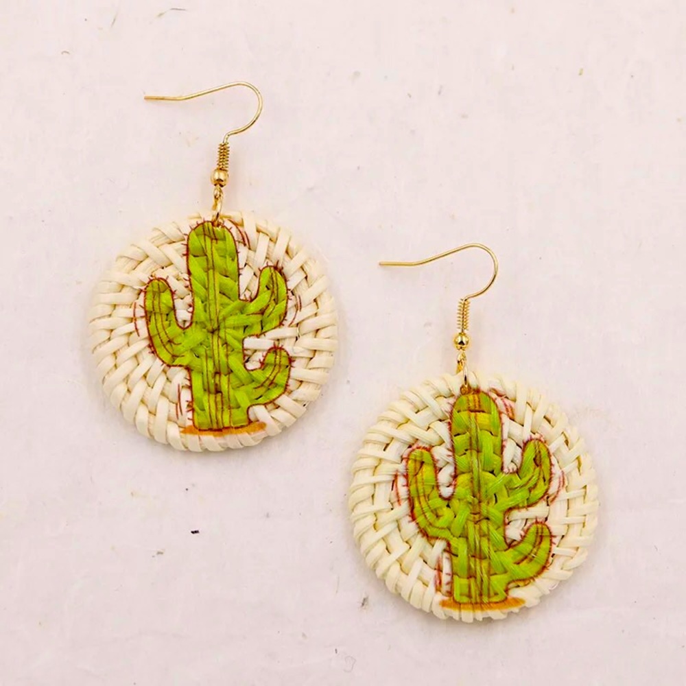 Cactus Earrings